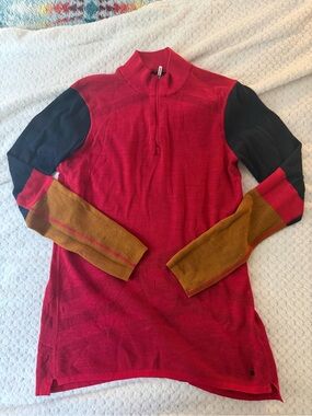 Smartwool quarter zip base layer XL Women